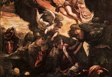 Kristaus prisikėlimas. Tintoretto, 1579-81.