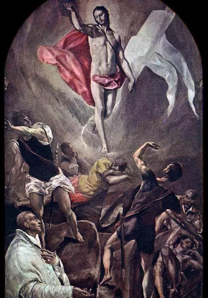 Prisikėlimas. El Greco, 1577-79.