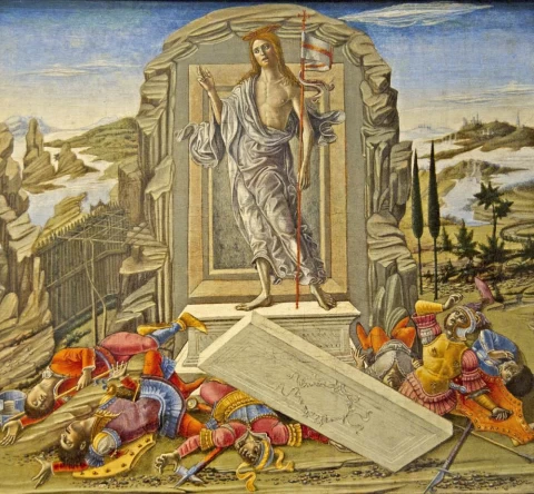 Prisikėlimas. Benvenuto di Giovanni, apie 1491.