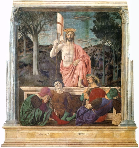 Prisikėlimas. Piero della Francesca, 1463-65.