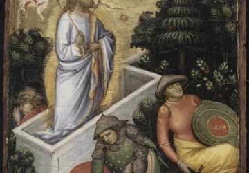 Scenos iš Kristaus gyvenimo. Prisikėlimas.. Mariotto di Nardo, apie 1395.