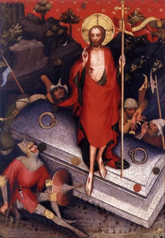 Prisikėlimas. Trebono altoriaus meistras, 1380.