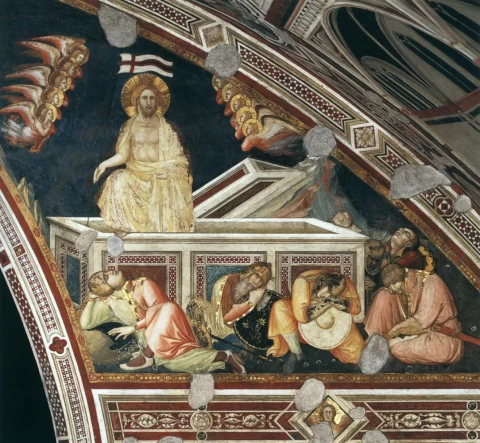 Prisikėlimas. Pietro Lorenzetti, apie 1320.