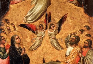 Kristaus žengimas į dangų. D'Arpo Guariento, apie 1344.