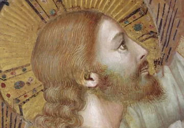 Nr. 38 Scenos iš Kristaus gyvenimo. Nr. 22. Žengimas į dangų (detalė). Giotto di Bondone, 1304-06.
