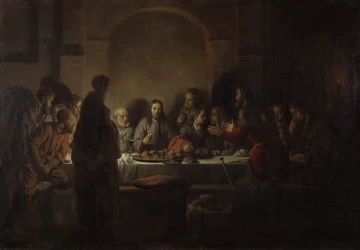Paskutinė vakarienė. Gerbrand van den Eeckhout, 1664.