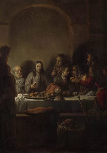 Paskutinė vakarienė. Gerbrand van den Eeckhout, 1664.