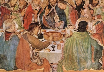 Paskutinė vakarienė. Jaume Huguet, apie 1470.