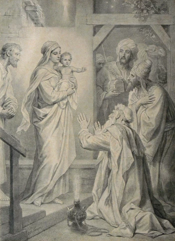 I&scaron;minčių pagarbinimas. Heinrich Hofmann. 1887