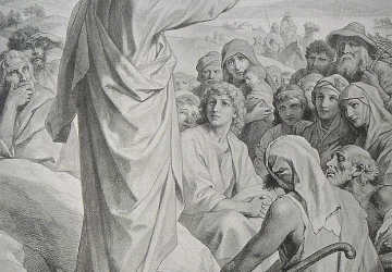 Kalno pamokslas. Heinrich Hofmann. 1887