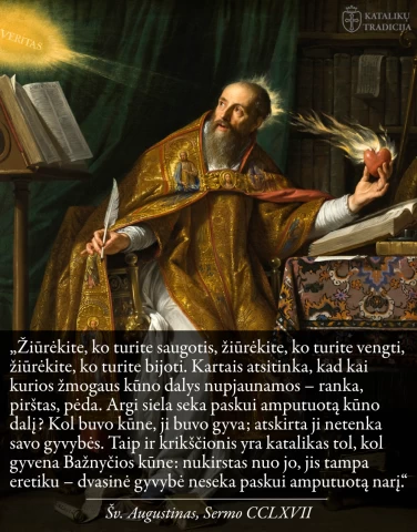 Šv. Augustinas, Sermo CCLXVII
