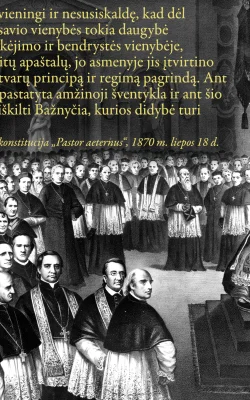 Vatikano I Susirinkimo &bdquo;Pastor aeternus&ldquo;, 1870 m.