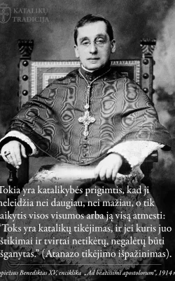 Popiežius Benediktas XV, &bdquo;Ad beatissimi apostolorum&ldquo;, 1914 m.