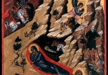 Viešpaties gimimas. Nežinomas Kretos ikonų dailininkas, 1590.