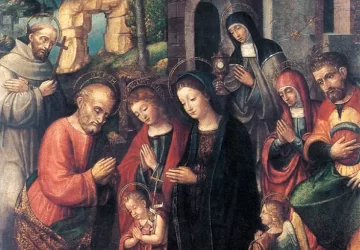 Viešpaties gimimas. Bernardino Fasolo, 1526.