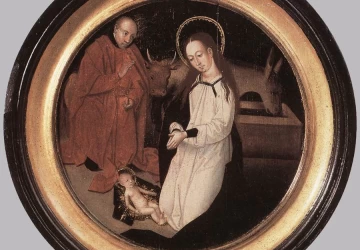 Viešpaties gimimas. Nežinomas flamandų meistras, 1500-05.