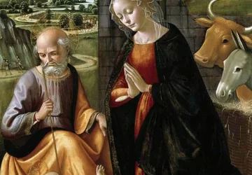 Viešpaties gimimas. Domenico Ghirlandaio, apie 1492.