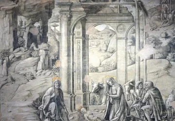 Viešpaties gimimas. Francesco di Giorgio Martini, 1488-94.