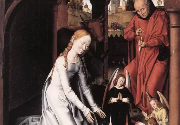 Viešpaties gimimas. Hans Memling, 1475-1500.