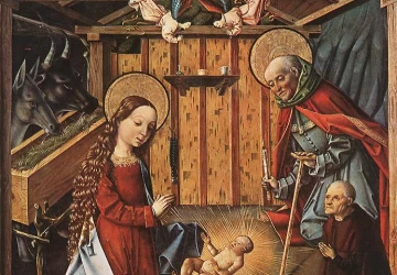 Viešpaties gimimas. Avilos meistras, 1474-76.