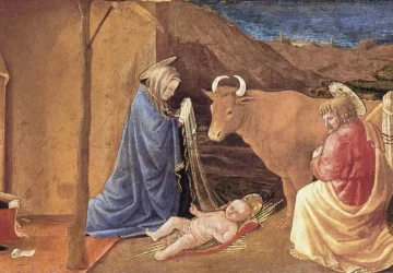 Viešpaties gimimas. Kastelo Viešpaties gimimo meistras, apie 1450.