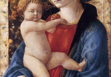 Madona ir kūdikis. Kastelo Viešpaties gimimo meistras, 1448-50.