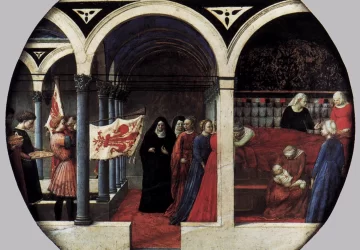 Viešpaties gimimas. Masaccio, 1427-28.