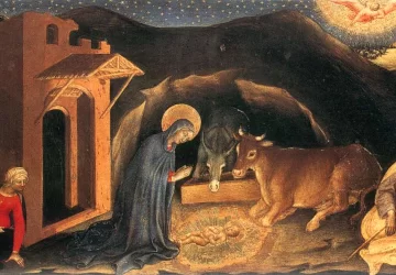 Viešpaties gimimas. Gentile da Fabriano, 1423.