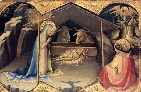 Viešpaties gimimas. Monaco Lorenzo, 1405-10.