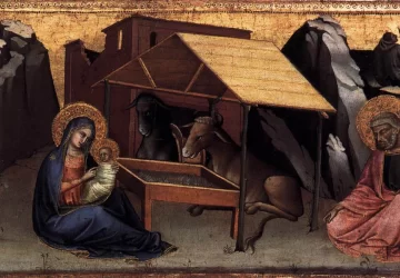 Viešpaties gimimas. Monaco Lorenzo, apie 1390.