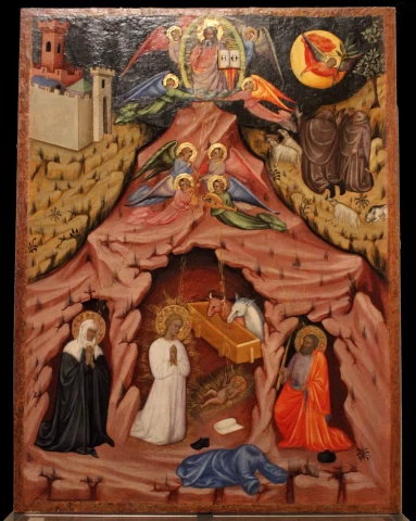 Viešpaties gimimas. Vanni Turino, 1390.