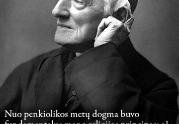 Kardinolas Jonas Henrikas Niumanas Tikejimo dogma