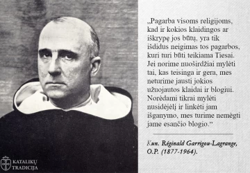 garrigou lagrange klaidinga pagarba visoms religijoms