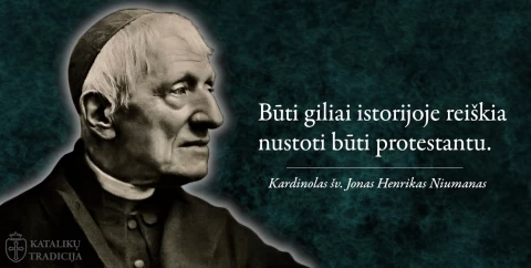 kardinolas jonas henrikas niumanas buti giliai istorijoje