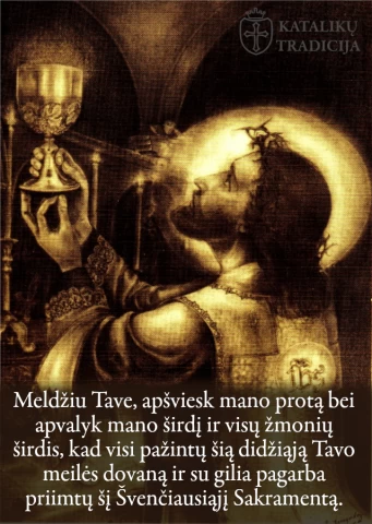 sventos misios jezus vyriausias kunigas