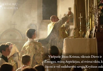 sventos misios taures pakylejimas