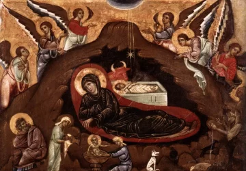 Viešpaties gimimas. Guido da Siena, 1270.