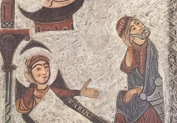 Viešpaties gimimas. Nežinomas katalonų meistras, 1200-50.