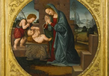 Viešpaties gimimas. Tommaso di Credi.