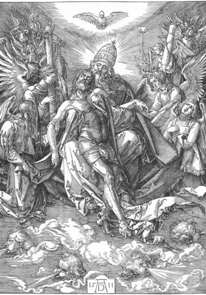 Švenčiausioji Trejybė. Albrecht Dürer, apie 1511.