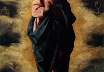 Nekaltasis Prasidėjimas. Francisco de Zurbarán, 1630-35.