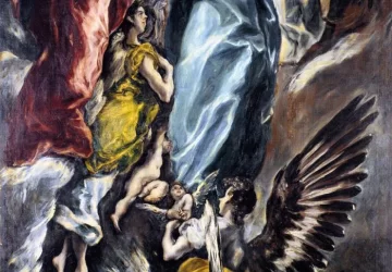 Nekaltasis Prasidėjimas. El Greco, 1608-13.