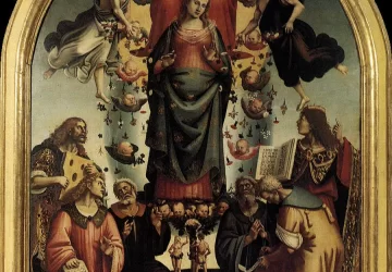 Nekaltasis Prasidėjimas. Francesco Signorelli, apie 1523.