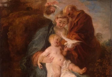 Šventoji šeima. Jean-antoine Watteau, 1717-19.