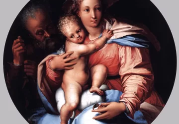 Šventoji šeima. Perino del Vaga, apie 1540.