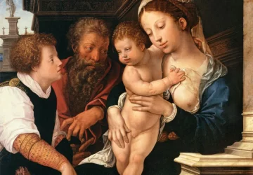 Šventoji šeima. Bernaert van Orley, 1531.