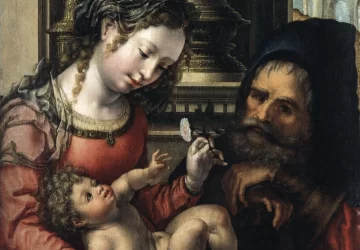 Šventoji šeima. Jan Gossart, 1525-30.