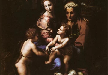 Šventoji šeima, arba La perla. Sanzio Raffaello, 1518-20.