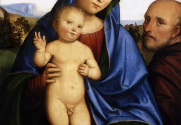 Šventoji šeima. Francesco Francia, apie 1510.