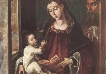 Šventoji šeima. Pedro Berruguete, 1500.